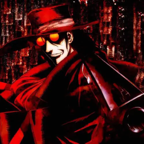 Новинка аминовая опора Хеллсинг Алукард вампир охотник индивидуальные очки