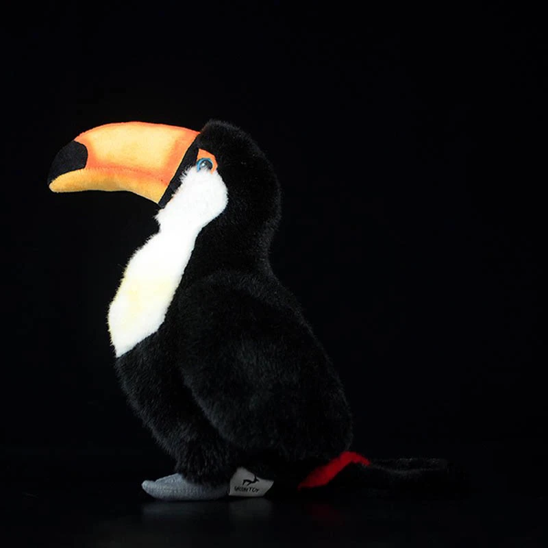 24 см коллекция hornbill детские плюшевые игрушки дикие Туканы реалистичные милые