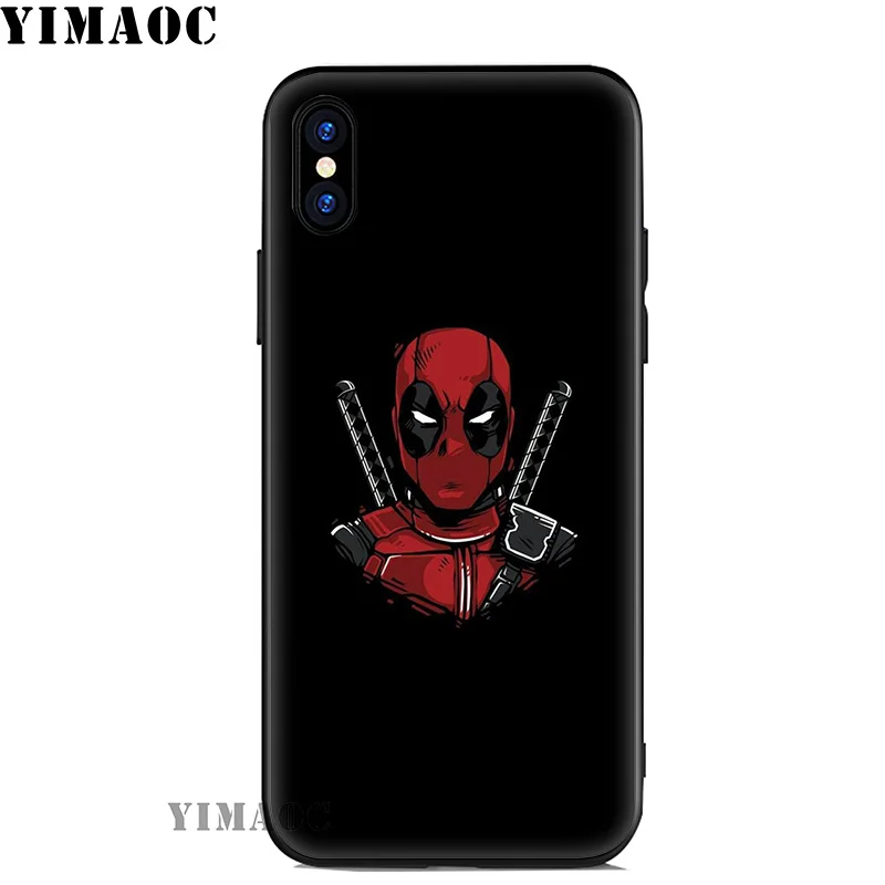 12 Мягкий силиконовый чехол YIMAOC Deadpool Dead pool для iPhone 11 Pro Xr Xs Max X или 10 8 7 6 6S Plus 5 5S SE - Цвет: 12