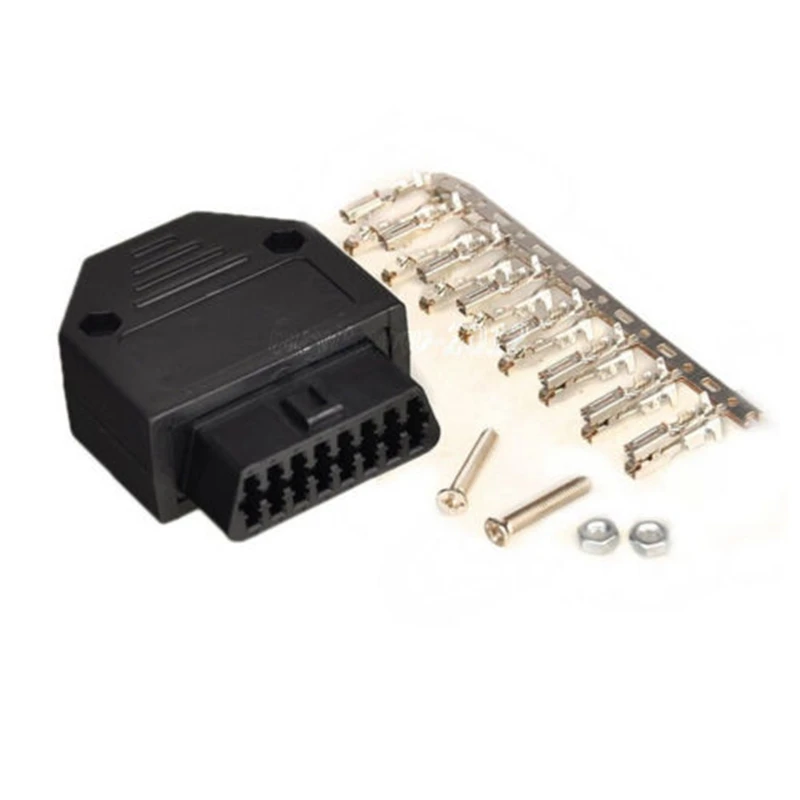 

Universal 16 Pin OBD 2 OBD II OBD Cable Female Auto Car Diagnostic Tool Connector