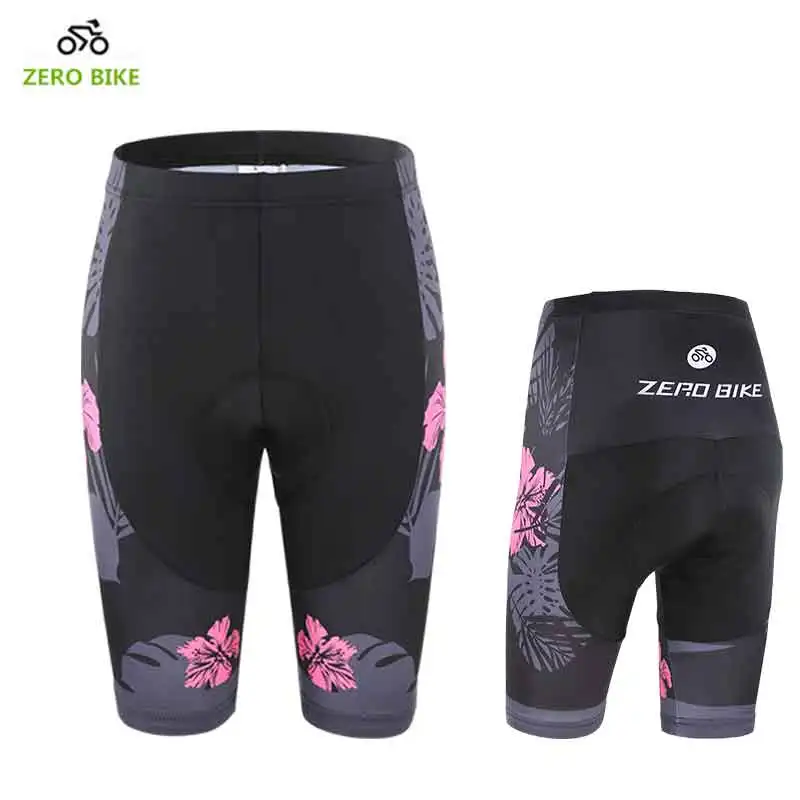 Велосипедные шорты ZEROBIKE женские быстросохнущие эластичные с гелевыми вставками