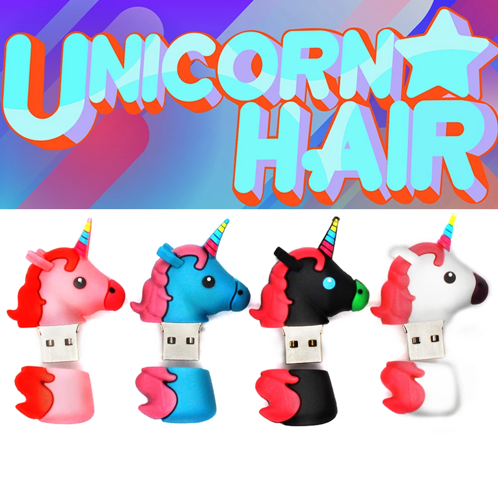 USB флеш накопитель Dr.Memory в виде единорога 8 ГБ 16 32 64 ГБ|usb stick 64gb|usb stick32gb usb |