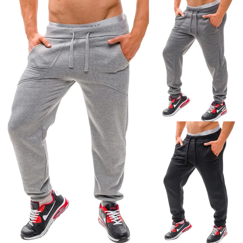 

Hot Sale Outdoor Trousers Casual Mens Letter Printing Baggy Harem Cool Long Loose Sweatpants Jogger Sport wear Pants Size M-2XL