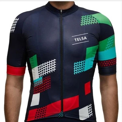 3 Велоспорт Джерси TESLA велосипед рубашки PRO командная гонка MTB майки Майо Ciclismo Hombre велосипедный Топ Bicicleta на заказ - Цвет: 3