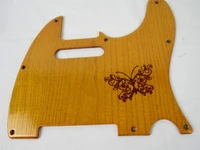 1pc new hand made ailanthus wood guitar pickguard 2048