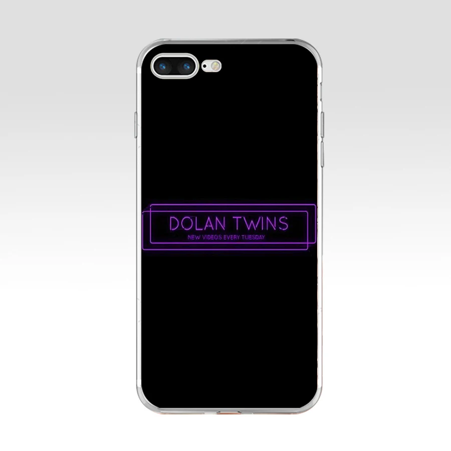134AQ Dolan Twins Мягкий ТПУ силиконовый чехол для Apple iPhone 6 6s 7 8 plus|Бамперы| |