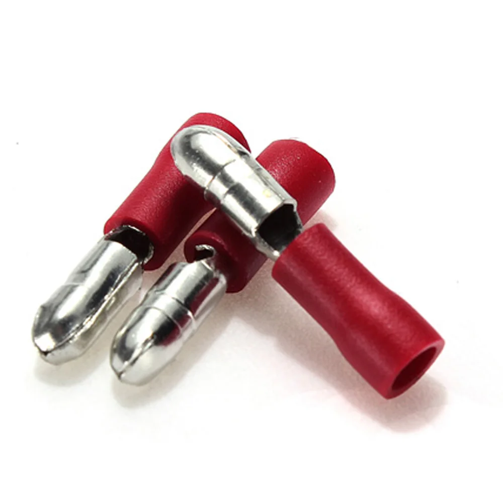 100 шт. обжимные клеммы для штекера 22 16 AWG|female insulated|insulated terminalsinsulated terminals connectors |