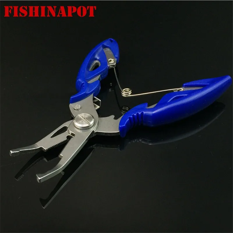 FISHINAPOT 1 шт. рыболовные ножницы из нержавеющей стали плоскогубцы резак для лески