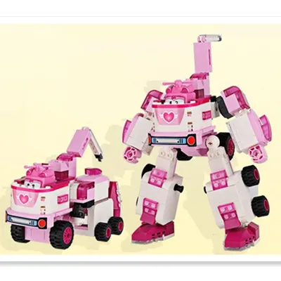 Новый 269 шт. Super Wings ABS самолеты деформации пожарный робот Джетт Фигурки игрушки