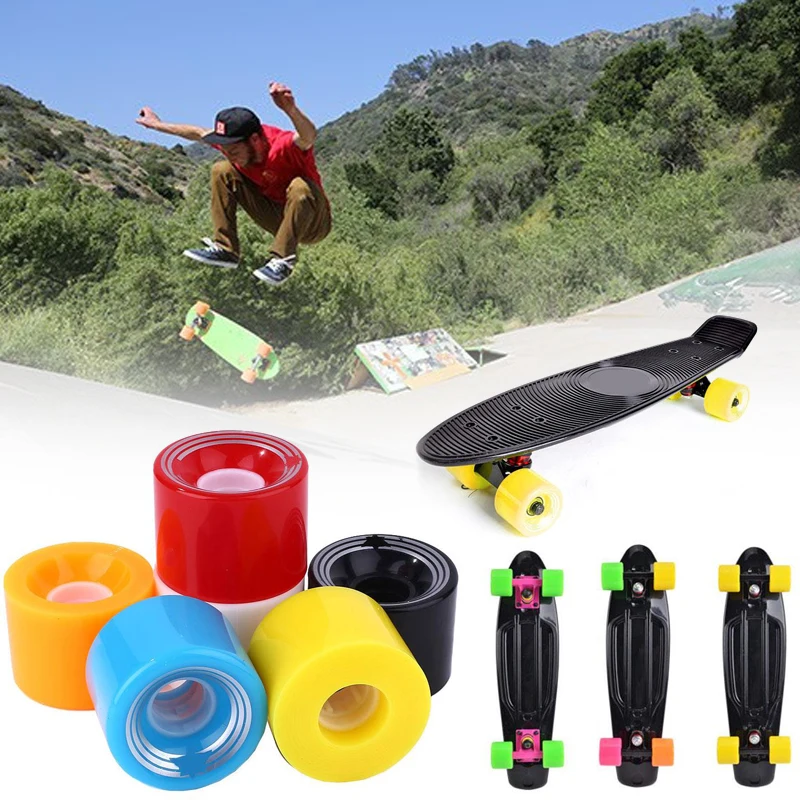1 шт. скейт доска колёса для скейтборда рокер колеса Понижающие скорости раздвижные колеса