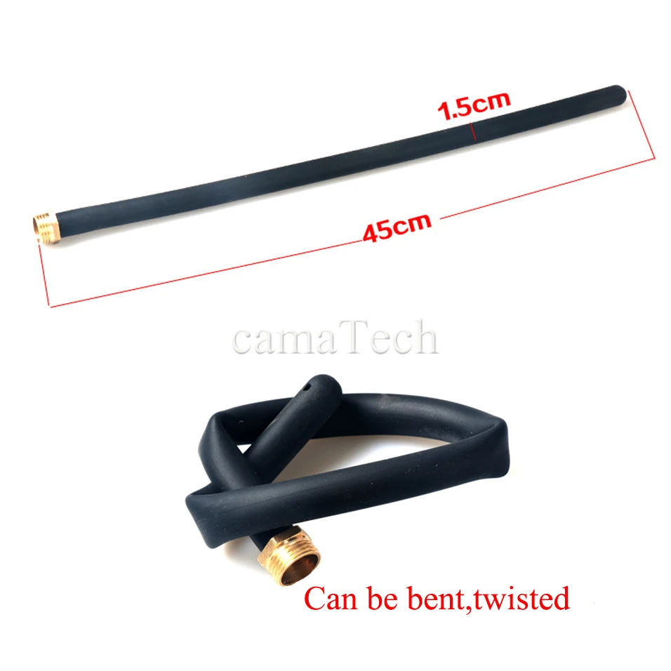 CamaTech длиной 45 см анальные клизмы очистки трубы вагинального очиститель анус душ