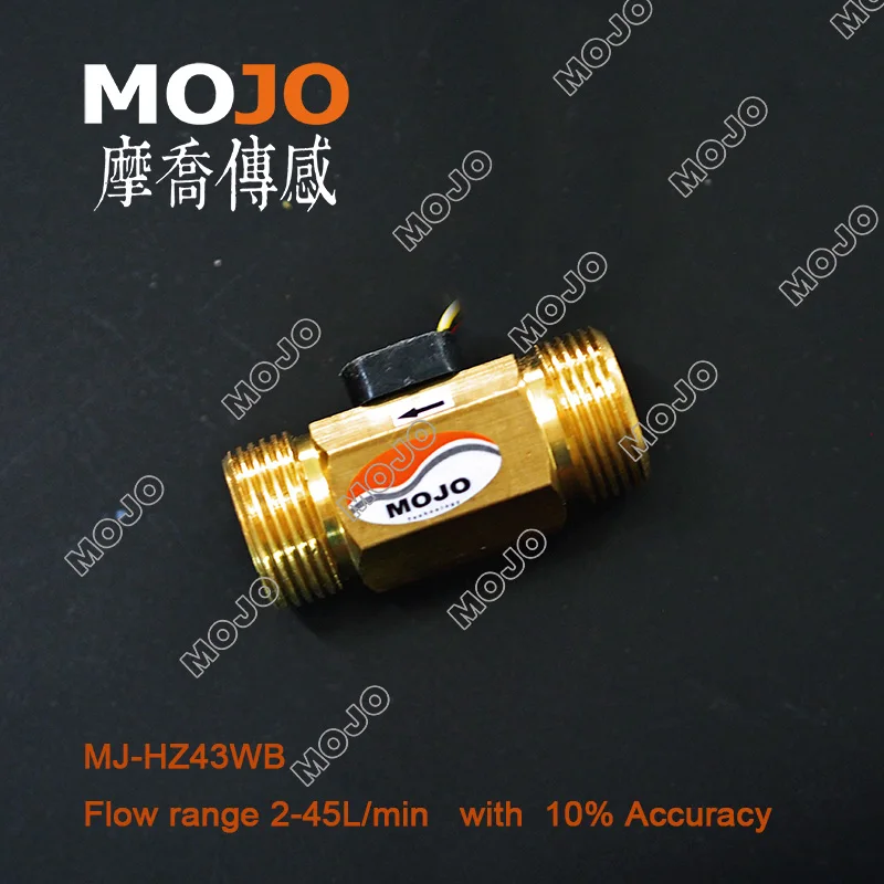 

MJ-HZ43WB DN20 G3/4 ''медный Холл эффект датчик потока жидкости воды переключатель расходомера