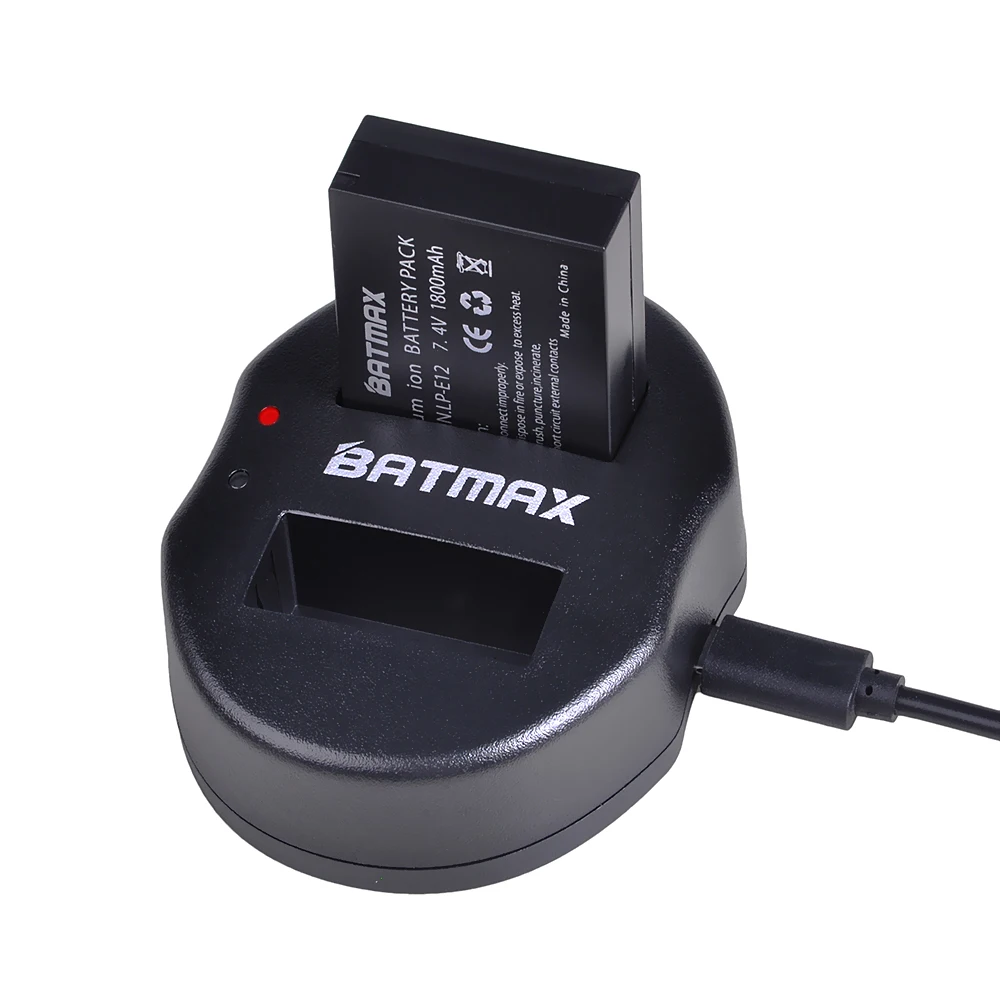 1800 мАч 4 шт. LP E12 LPE12 батарея accu + USB двойное зарядное устройство для камер Canon Rebel SL1 EOS