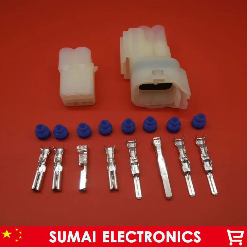 2 мм 4 pin 6187 4441 6180 4181 разъем ECOS 4P Авто штекер для датчика кислорода Sumitomo Suzuki и т.