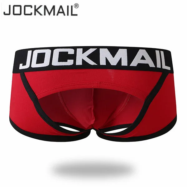 Трусы стринги JOCKMAIL мужские с U образным выпуклым мешочком Брендовое нижнее белье
