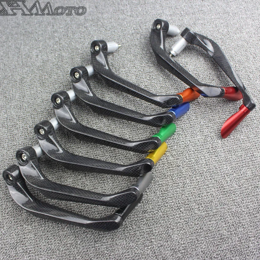 Углерода сцепные рычаги Защитная Для SUZUKI GSXR1000 GSX R750/ 650 GSXS750 Hayabusa DL650 SFV650 GSX250R