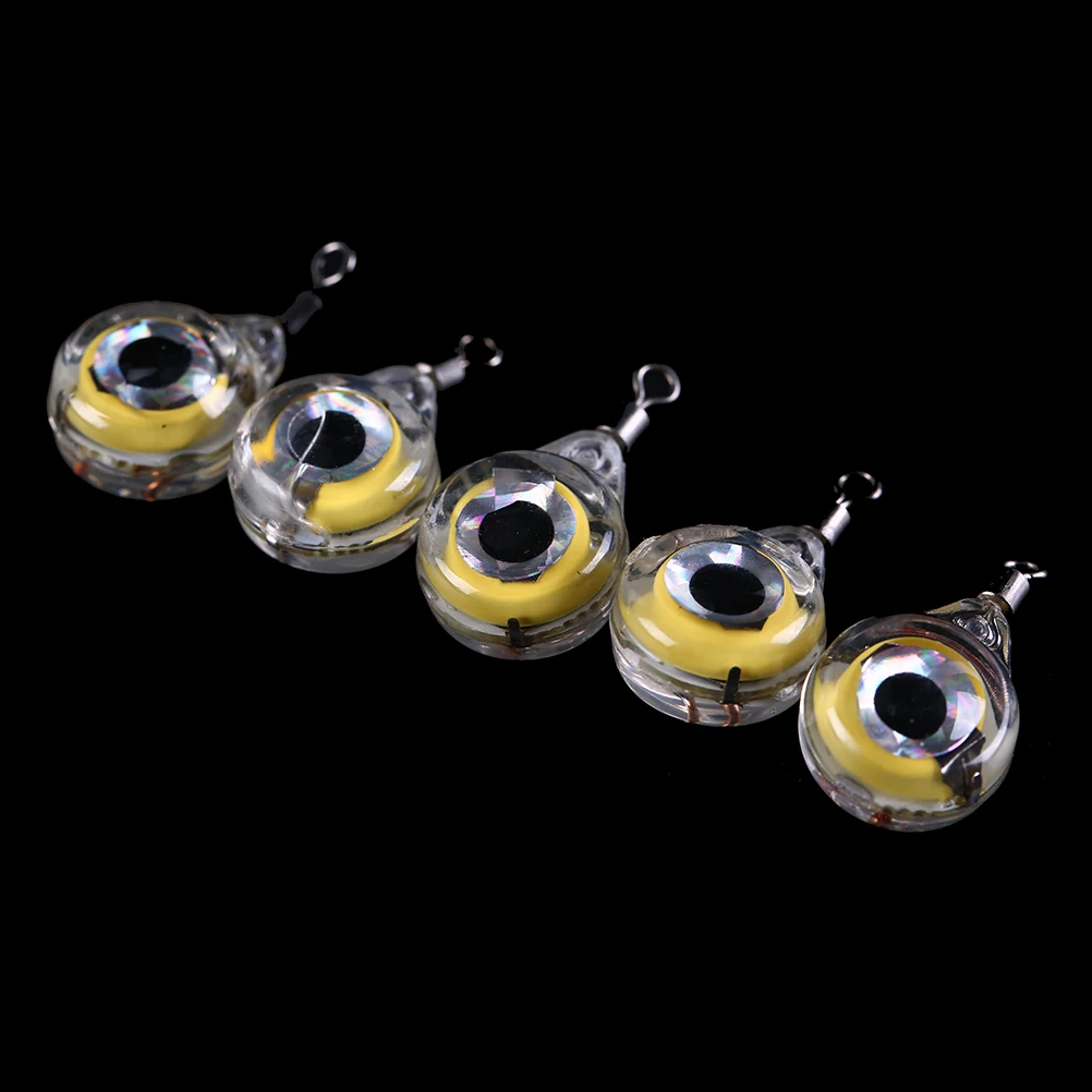 

1PC Underwater Fish Attraction Lamp Lure Multi-color LED Flashing Fishing Light Squid Bait Lures Fishing Pesca Lure 5 Colors
