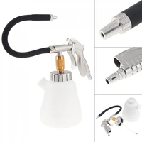 durable tl ab 1 litre universal type hand held pneumatic washing cleaning gun with abs foam pot and flexible hose head