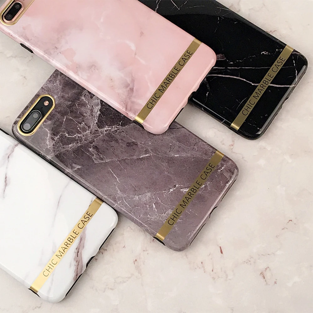2018 мрамор чехол для iPhone 7 8 плюс X 6 s Чехол Силиконовый ТПУ матовый Роскошный Fundas
