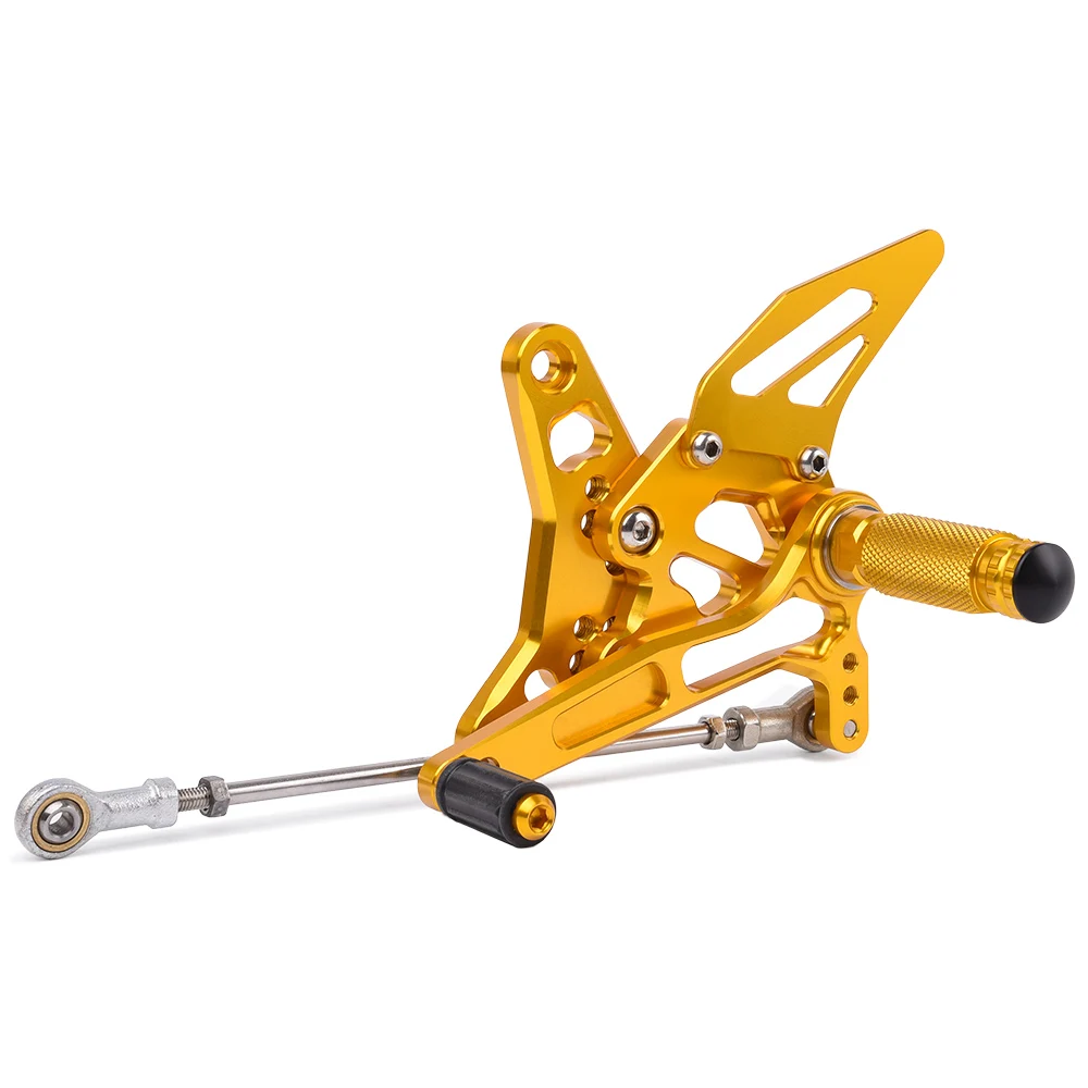 CNC Алюминиевый Регулируемый мотоцикл Rearset задний Набор Подножки педаль Подножка для Suzuki SV650 SV650S SV650X