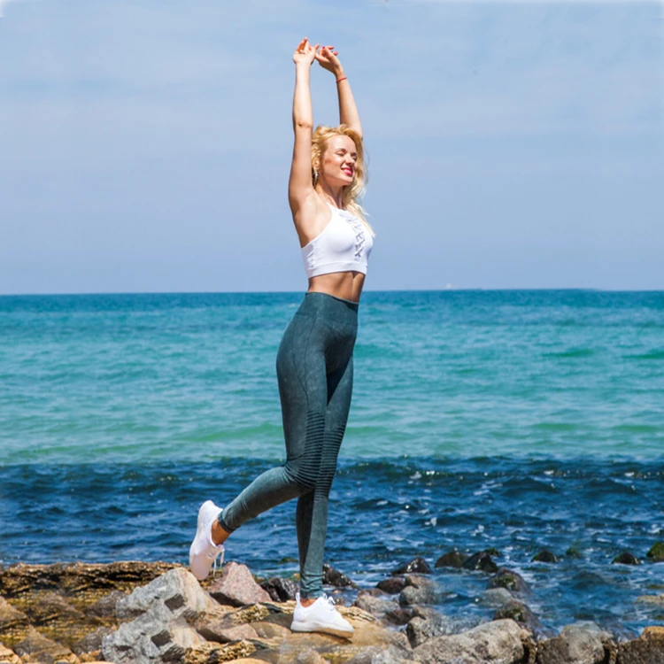 Maternity Pants High Elastic Skinny Legging Premium Comfort Cozy Leggings YOGA Pants Pregnancy Washed Pleated Pants women