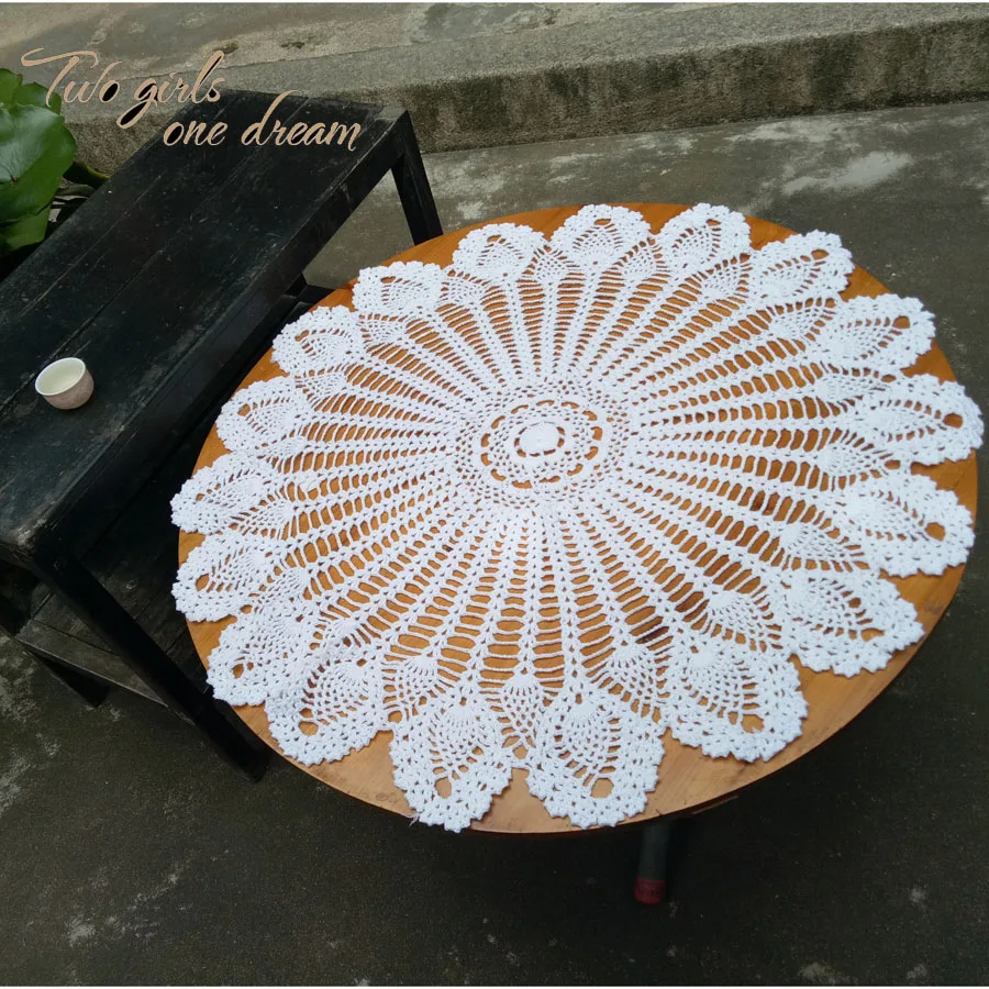 Разноцветная скатерть ручной работы с изображением цветов ананаса скатерти для