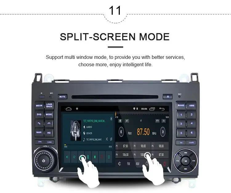 Автомобильный мультимедийный плеер JDASTON Android 10,0 для Mercedes Benz Sprinter B200 b-класс W245 B170 Viano Vito 2 Din радио gps автомобильный DVD