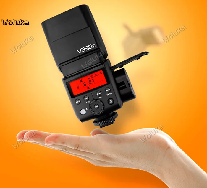 Godox V350F микро Одиночная камера Высокоскоростная синхронная вспышка Внешняя TTL