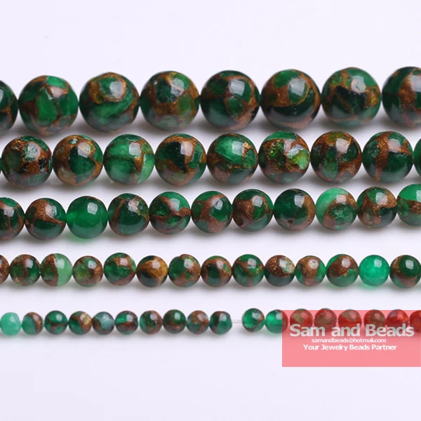 Бусины из натурального зеленого золота 16 дюймов 6 8 10 мм NBE01|bead handmade|bead factorybead bangle |
