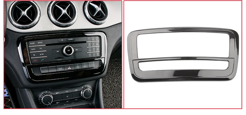 Для mercedes cla w117 mercedes cla amg mercedes gla x156 amg cla 200 аксессуары benz cla 250 gla amg CD панель управления отделка