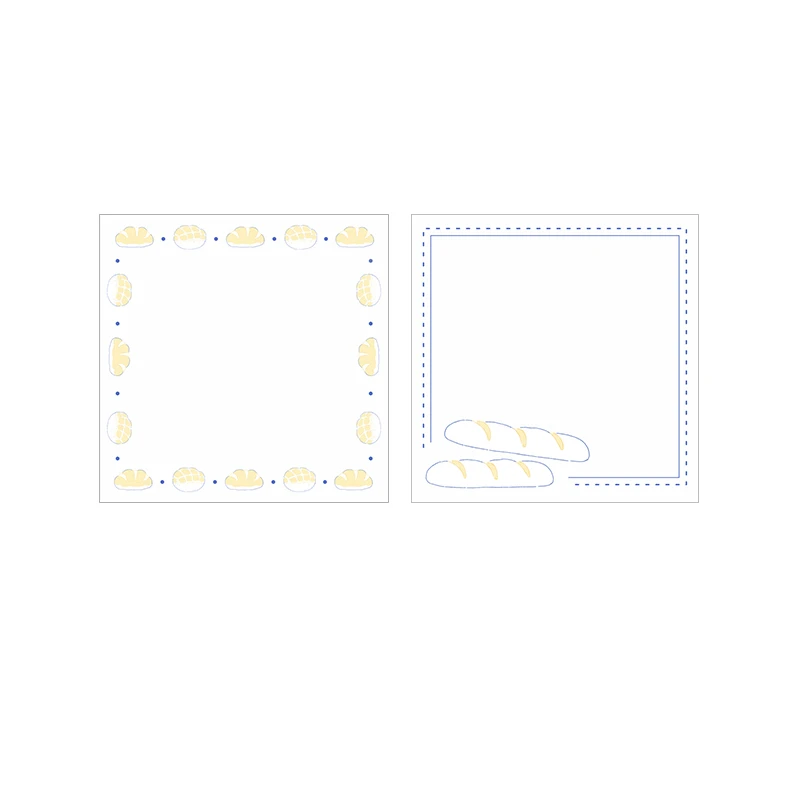 B Mr paper, 30 шт./лот, 16 видов конструкций, милые, квадратные, красочные блокноты для заметок, блокнот с отрывными листами, дневник, пишущие точки, креативные блокноты для заметок - Цвет: B