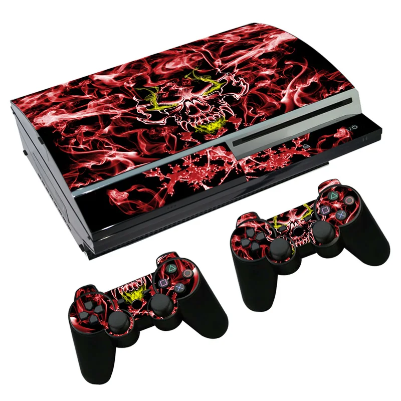 Наклейка на кожу Карателя для PS3 Fat PlayStation 3 консоль и контроллеры Skins виниловая