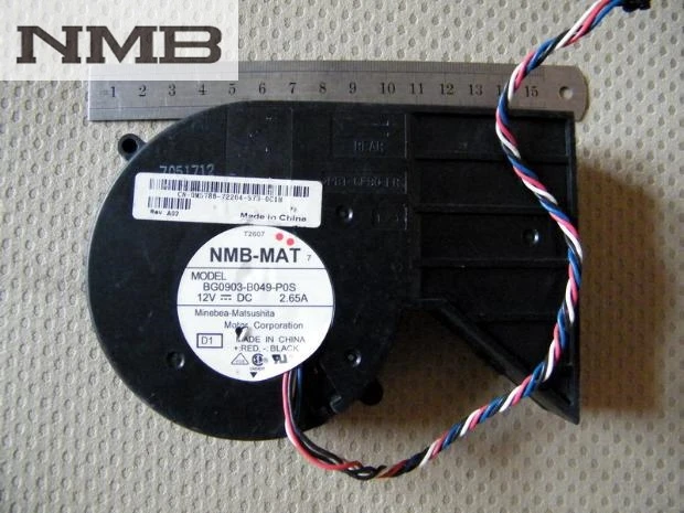 Оригинальный Для NMB BG0903 B049 P0S M5786/GX280 Компьютерный Вентилятор процессора PN: T2607|pn 16|pn