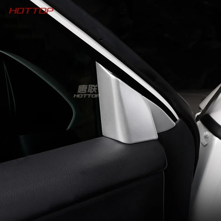 Наклейка на переднюю треугольную раму из АБС пластика подходит для Toyota Camry 2018 2019 8