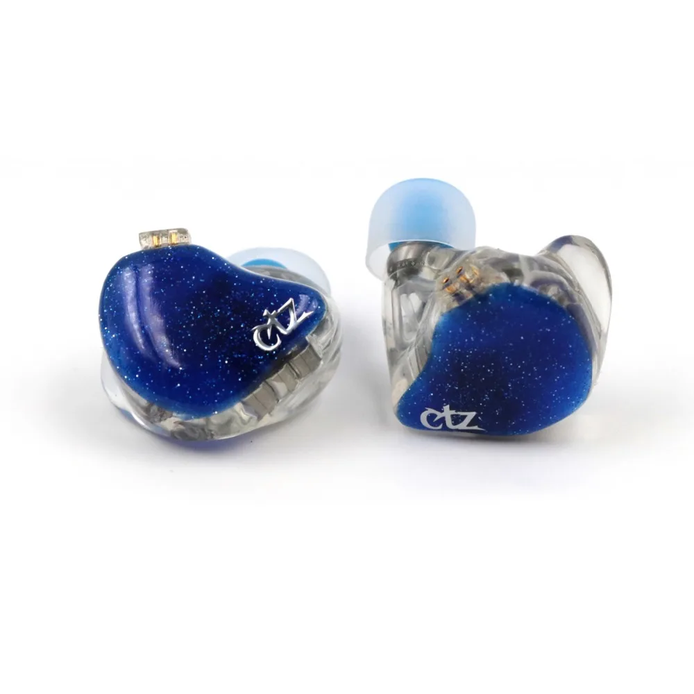 Сбалансированные наушники вкладыши CTZ 12BA Hi Fi монитор IEM со съемным 2 контактным