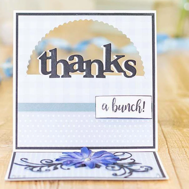 Arc Frame обнимает Hello Happy Letters трафареты для резки металла DIY скрапбукинга украшения