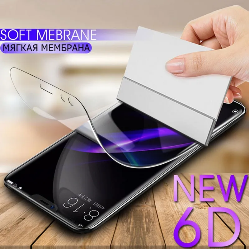 2 шт./лот 3D мягкая ПЭТ пленка для Samsung Galaxy S20 ультра S10 плюс S9 S8 S10e Note 10 Pro Защитный протектор не закаленное