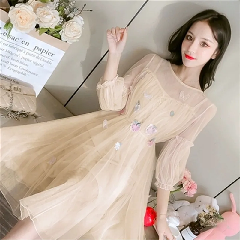 2019 новое летнее пляжное платье женская обувь в винтажном стиле Из кружев кроше с