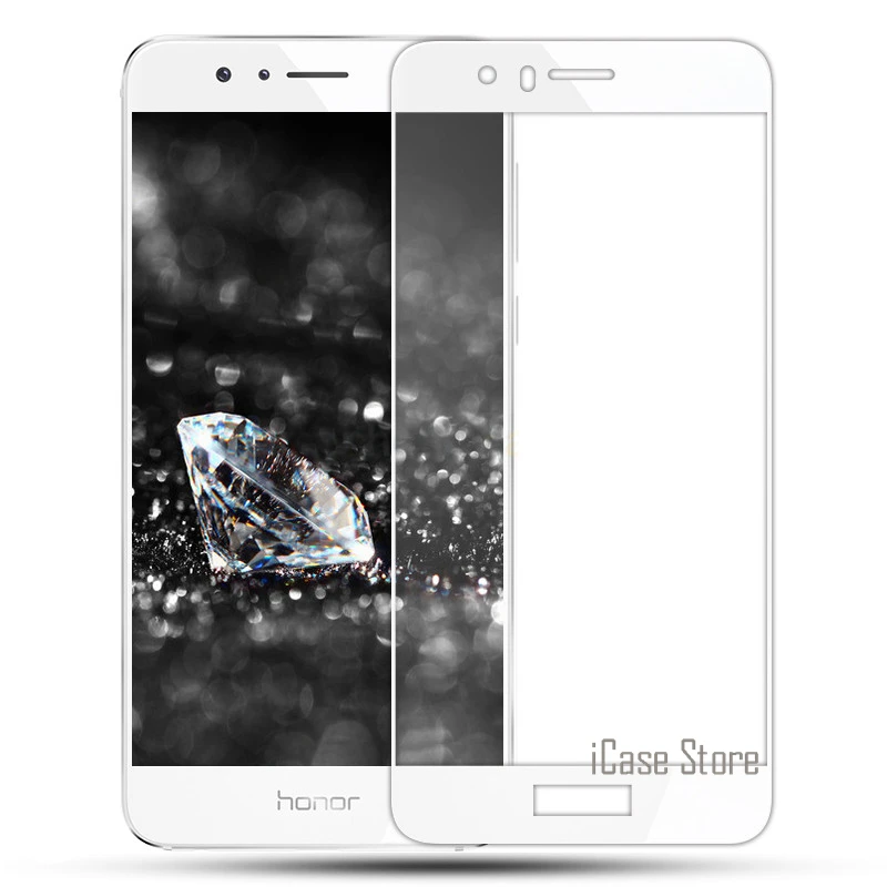 Полное покрытие Экран протектор Закаленное Стекло для Huawei P10 Lite Plus Honor 8 P9 P8 2017 V9 V8