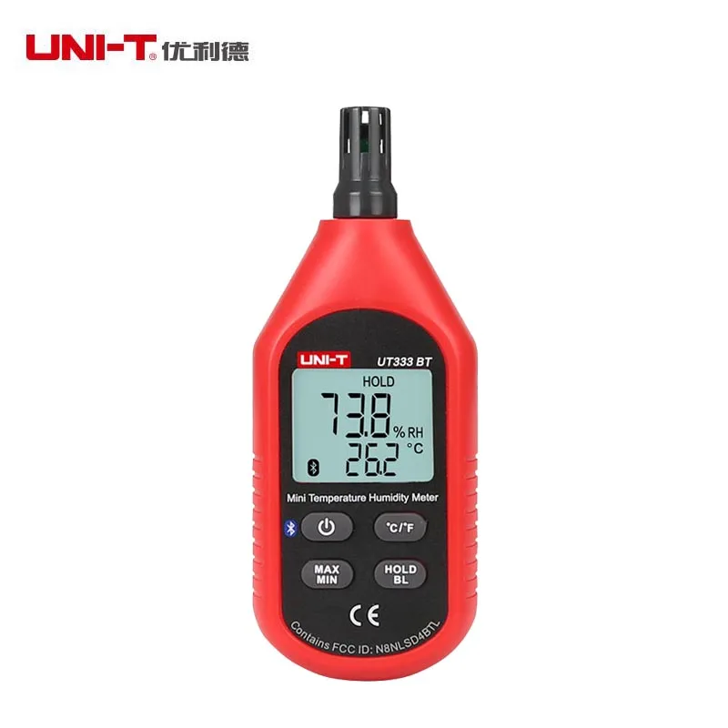 UT333BT UNI-T UT333 UT333BT UT333S Мини ЖК цифровой термометр гигрометры температура воздуха Измеритель влажности Датчик влажности - Цвет: UT333BT
