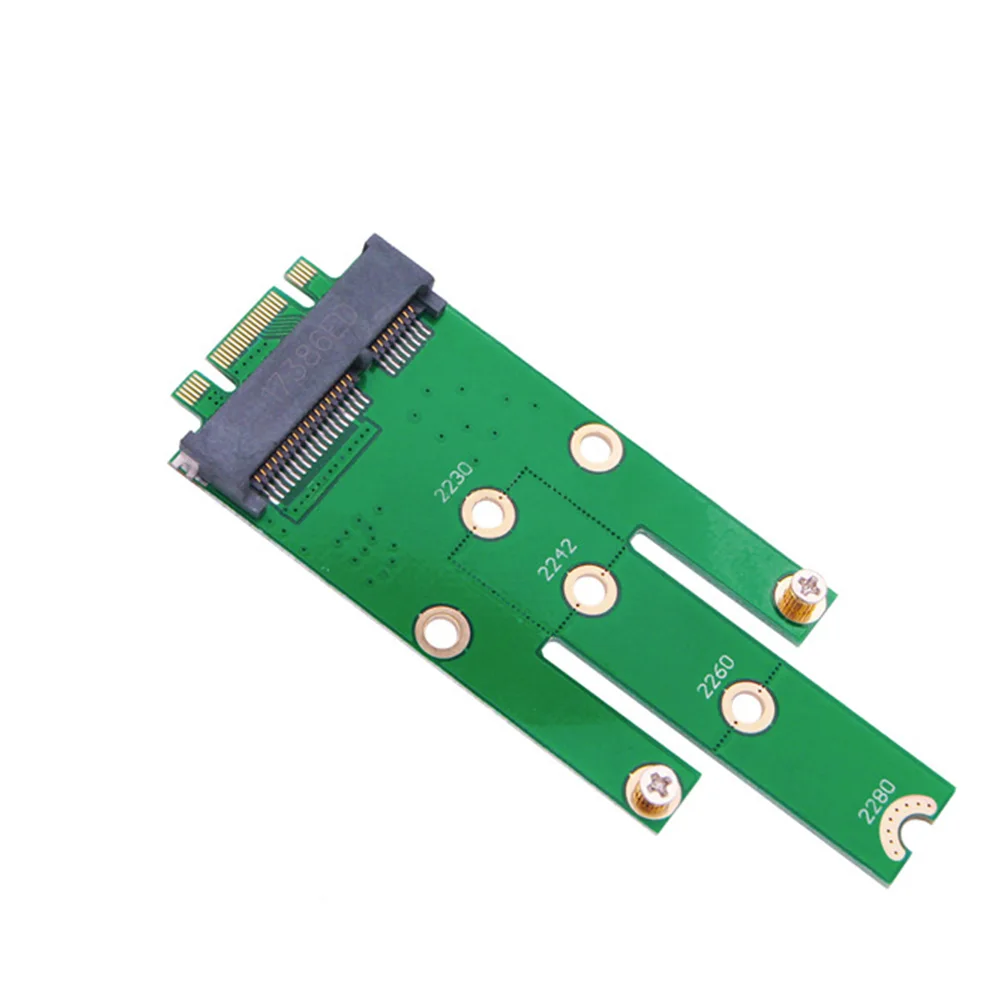 Ключ к MSATA Mini настольный расширитель переходник SSD 2242 2230 2260 карта адаптера M.2 B
