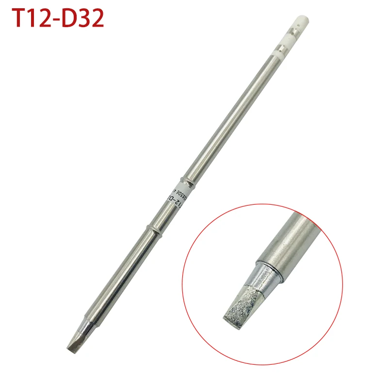 T12-D32 электронные инструменты наконечники паяльника 220 в 70 Вт для T12 FX951 ручная
