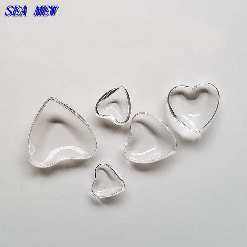 Стеклянные прозрачные стразы для украшений стеклянные разделители камеи