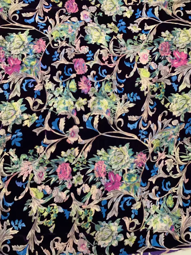 (5 ярдов/шт) Красивая партия африканская Кружева Высококачественная бархатная