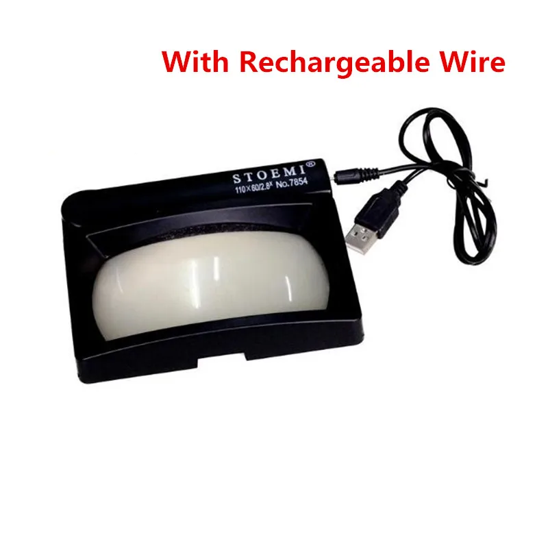 Настольная Складная Лампа с увеличительным стеклом 4 светодиода 7854 дюйма |