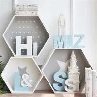 the latest home accessories 10cma to z a variety of colors of letters creative wooden letters family wedding movie letters