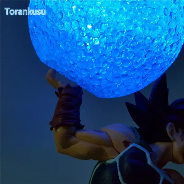 Dragon Ball Z фигурка лопуха SC светодиодный свет DIY дисплей игрушки шары дракона игрушка Супер Saiyan DBZ+ свет DIY82