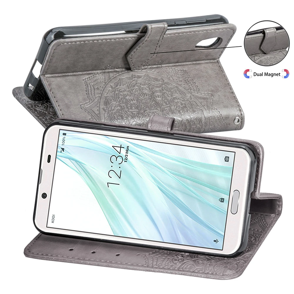 BYHeYang для Sharp SHV43 кожаный и силиконовый чехол флип-кошелек Мягкий держатель карт