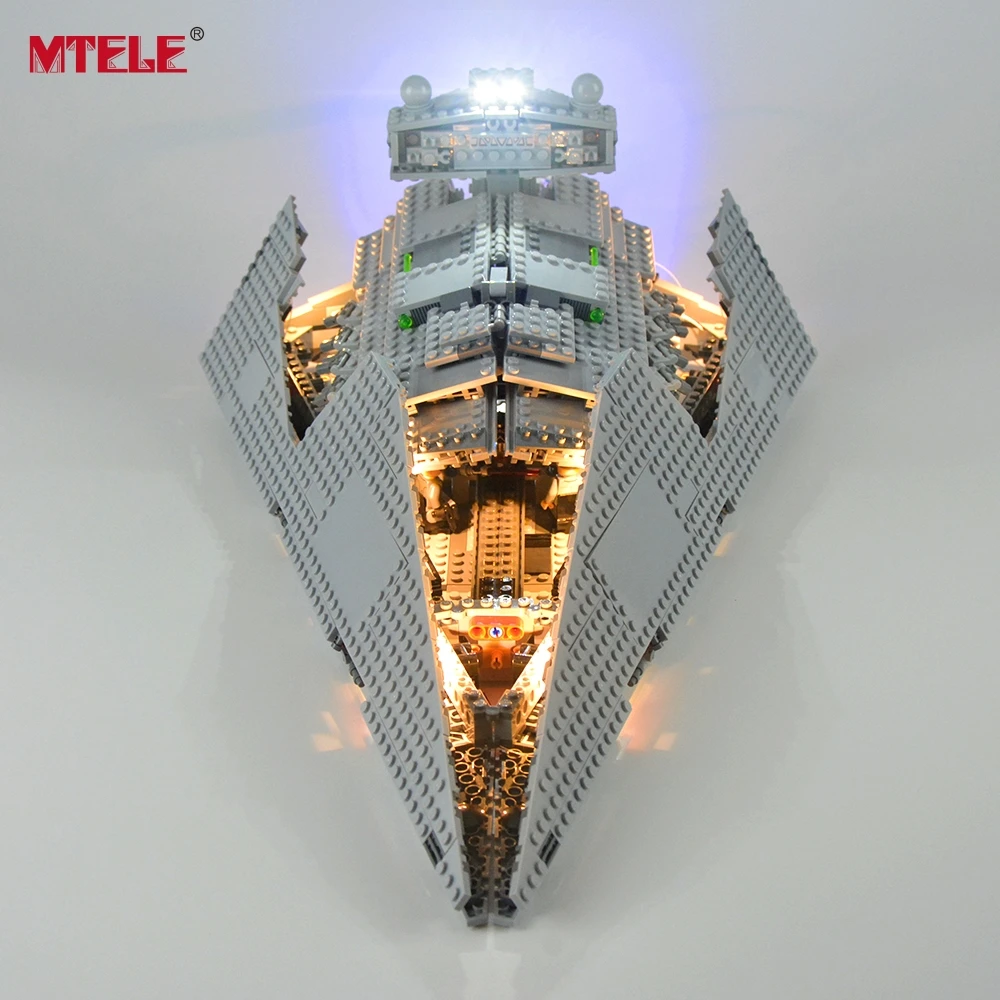 Набор светодиодсветильник MTELE для звездных войн совместимый с 75055 имперский