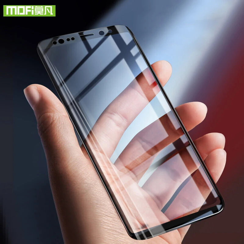 MOFi для samsung galaxy note 8 стеклянный протектор экрана note8 закаленное Полное покрытие